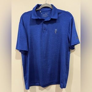 { under armour } men’s golf shirt, medium